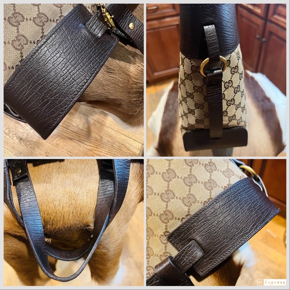 🚫SOLD🚫Gucci Tote😍Rare Beautiful bag😍 16”x18”x10” EUC - Picture 15 of 16